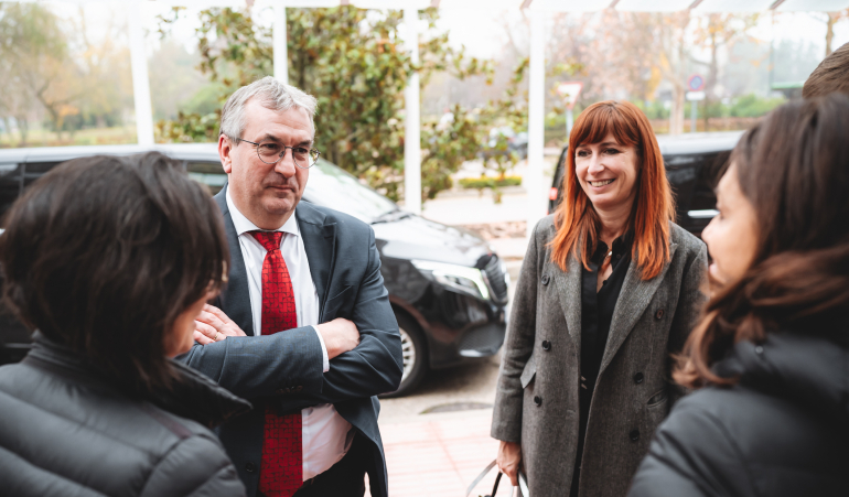 Pierre-Yves Jeholet y Pascale Delcomminette - (c) J. Van Belle - WBI